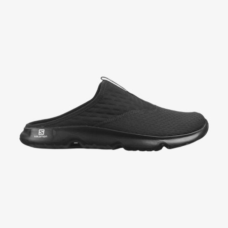 Salomon REELAX SLIDE 5.0 Mens Slippers Black UK MTDL